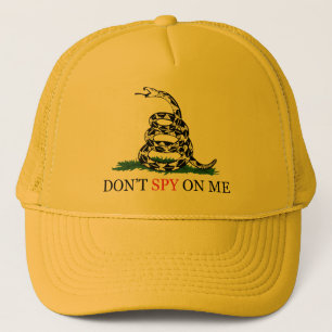 Casquette Le serpent de Gadsden ne marchent pas sur moi a