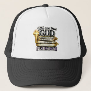 Casquette Le seul vrai DIEU- EL SHADDAI - Chrétien