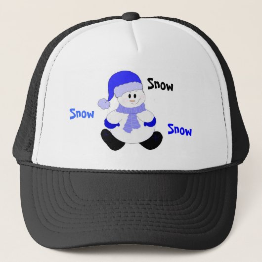 Casquette Le Snowman Apporte La Neige (Devant)