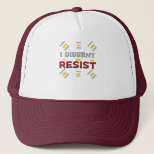 Casquette Le soutien suprême notoire du RBG Je résiste à la