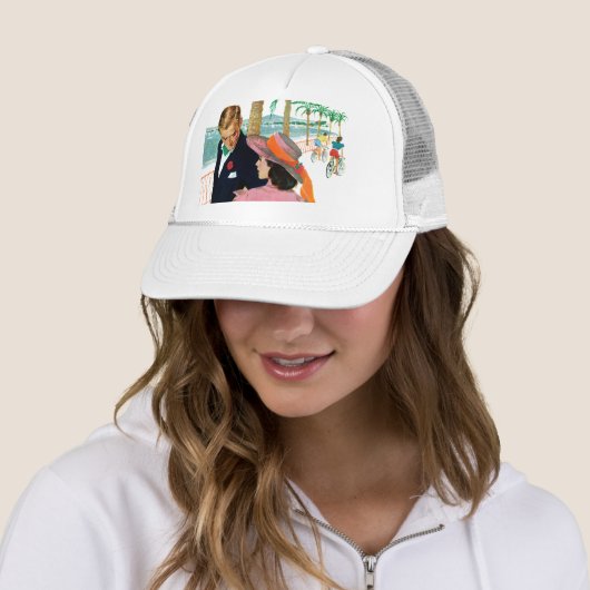 Casquette Le Stategy de l'amour (En situation)