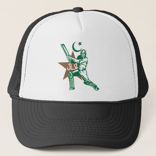 Casquette Le T-shirt d'équipe de cricket du Pakistan évente (Devant)