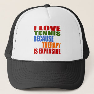Casquette Le tennis est ma thérapie