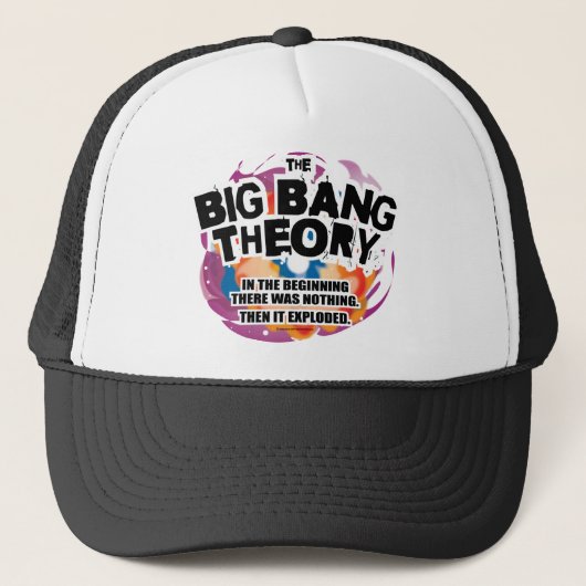 Casquette Le théorie du Big Bang (Devant)