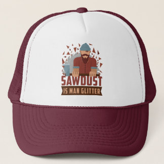 Casquette Le Trucker Hat Sawdust est l'homme Parties scintil