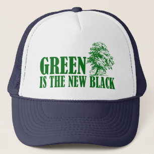 Casquette Le vert est le nouveau noir