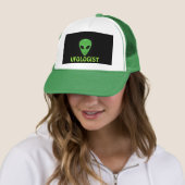 Casquette Le visage Alien de Little Green Man (En situation)