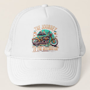 Casquette Le voyage est la destination : la moto Vintage