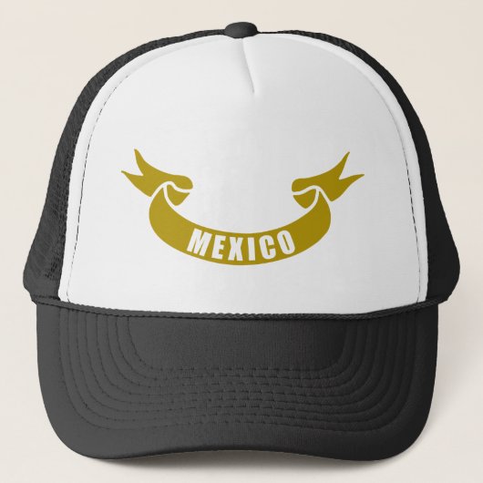 Casquette le vrai-bande-Mexique (Devant)