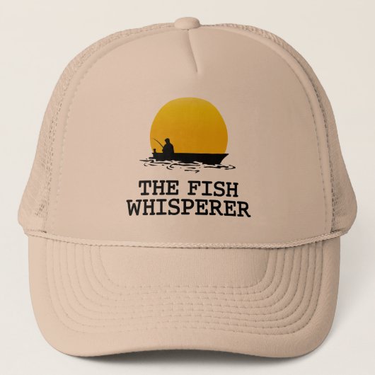 Casquette Le Whisperer de poissons (Devant)