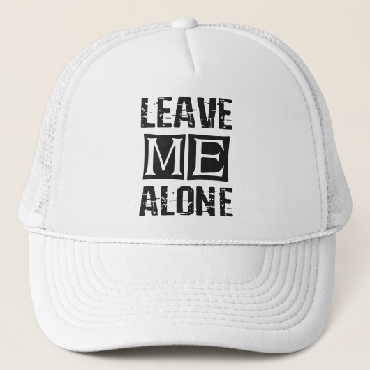Casquette Leave Me Alone (Devant)