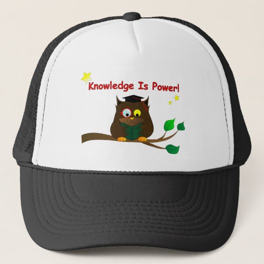 Casquette Lecture de Wise Owl (Devant)