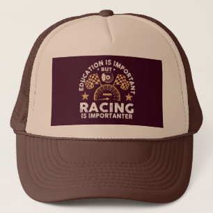 Casquette L'Éducation Est Importante, Mais La Course Est Imp