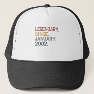 Casquette Légendaire depuis janvier 2002