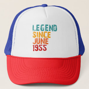 Casquette Légende 1955 70e anniversaire Cadeaux 70 ans