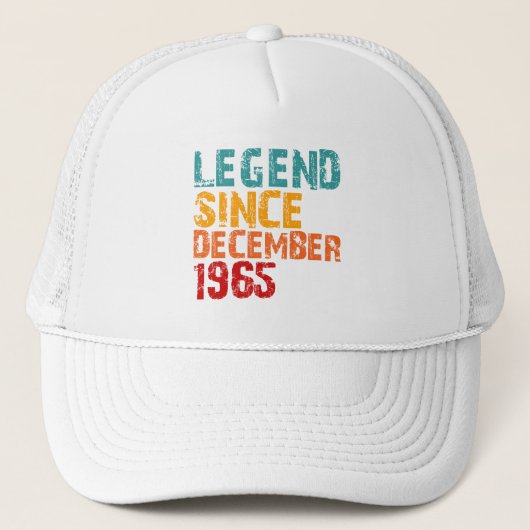 Casquette Légende Cadeaux d'anniversaire 60 ans pour hommes (Devant)
