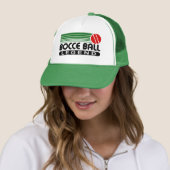 Casquette Légende de boule de Bocce (En situation)