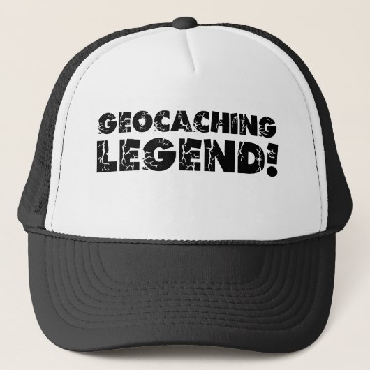 Casquette Légende de Geocaching ! (Devant)