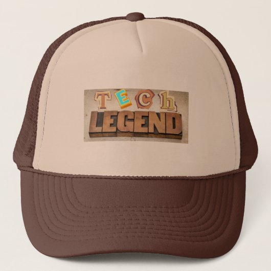 Casquette Légende technique pour les programmeurs et les sol (Devant)