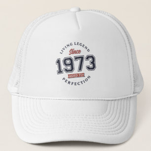 Casquette Légende vivante 1973 Âgé à la perfection