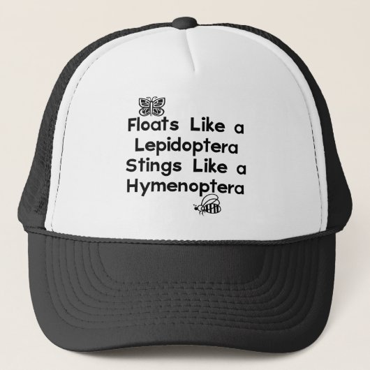 Casquette Lépidoptères de flotteurs (Devant)