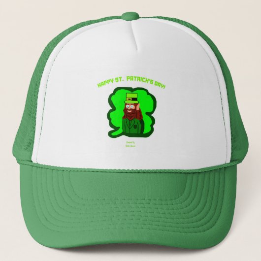 Casquette Leprechaun Chapeau de camionnette magique (Devant)