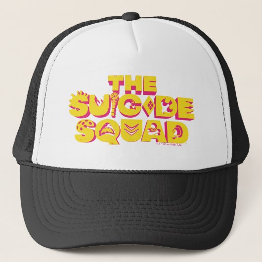 Casquette L'équipe du suicide | Logo d'icône de caractère (Devant)