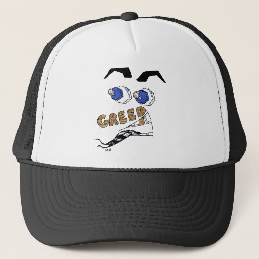 Casquette Les 7 Péchés Capitaux — La Cupidité (Devant)