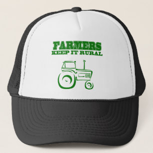 Casquette Les agriculteurs le maintiennent rural