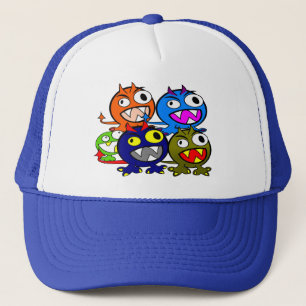Casquette Les amis du monstre d'Halloween