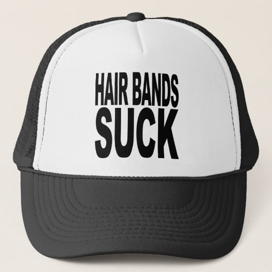 Casquette Les bandes de cheveux sucent (Devant)