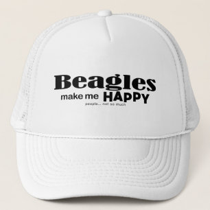 Casquette Les beagles Me Rendent Heureux