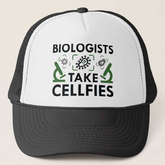 Casquette Les biologistes prennent Celltrust (Devant)