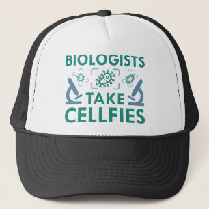 Casquette Les biologistes prennent des Cellfies
