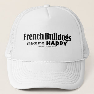 Casquette Les Bulldogs Français Me Rendent Heureux