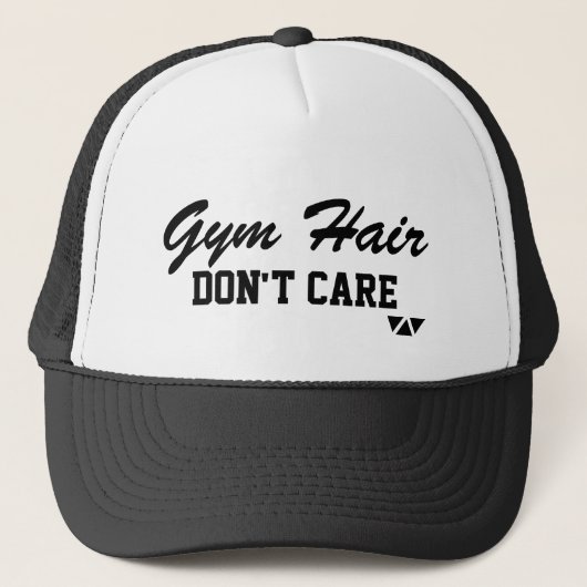 Casquette Les cheveux de gymnase, ne s'inquiètent pas le (Devant)