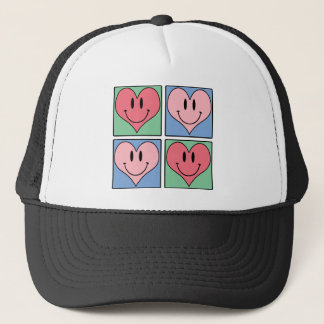 Casquette Les coeurs mignons de Valentine de sourire, je