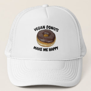 CASQUETTE LES DONUTS VÉGANS ME RENDENT HEUREUX