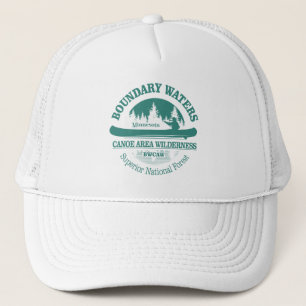 Casquette Les eaux limitrophes La nature sauvage du sentier
