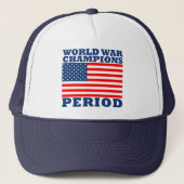 Casquette Les Etats-Unis, champions de guerre mondiale, (Devant)