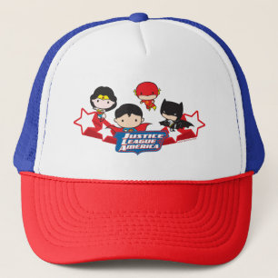 Casquette Les étoiles de la Chibi Justice League of America
