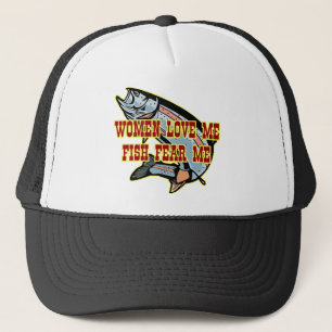 Casquette Les femmes m'aiment Poisson Craignez-moi