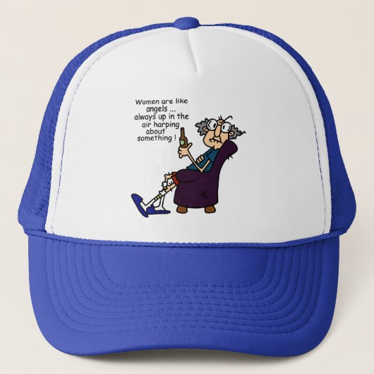 Casquette Les Femmes Sont Comme Des Anges (Devant)