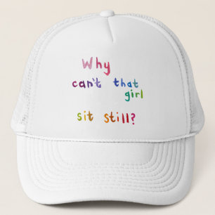Casquette Les filles actives de femmes occupées ne peuvent