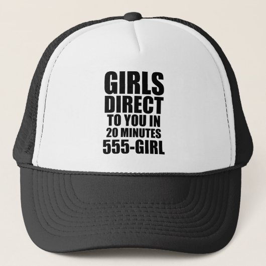 Casquette Les filles dirigent (Devant)