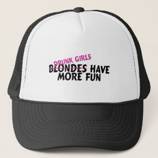 Casquette Les filles ivres ont plus d'amusement