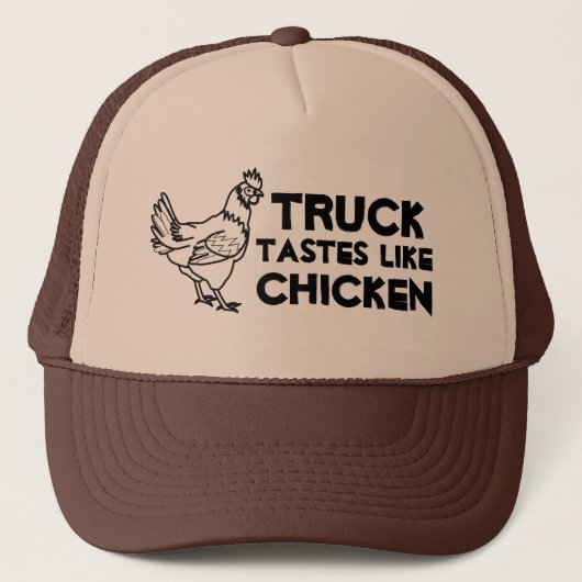 Casquette Les goûts aiment le poulet ? (Devant)