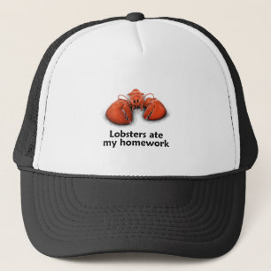 Casquette Les homards ont mangé mon travail