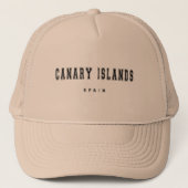Casquette Les Îles Canaries Espagne (Devant)