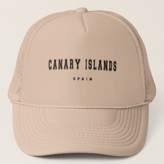 Casquette Les Îles Canaries Espagne (Devant)